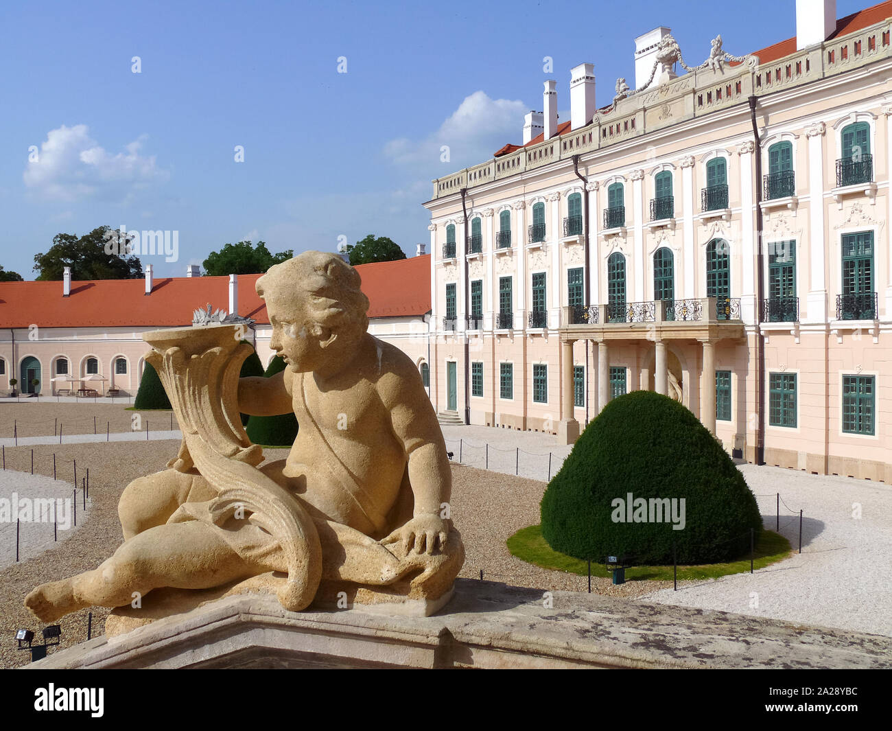 Schloss Esterhazy, Eszterházy palota, Fertőd, Ungarn, Magyarország