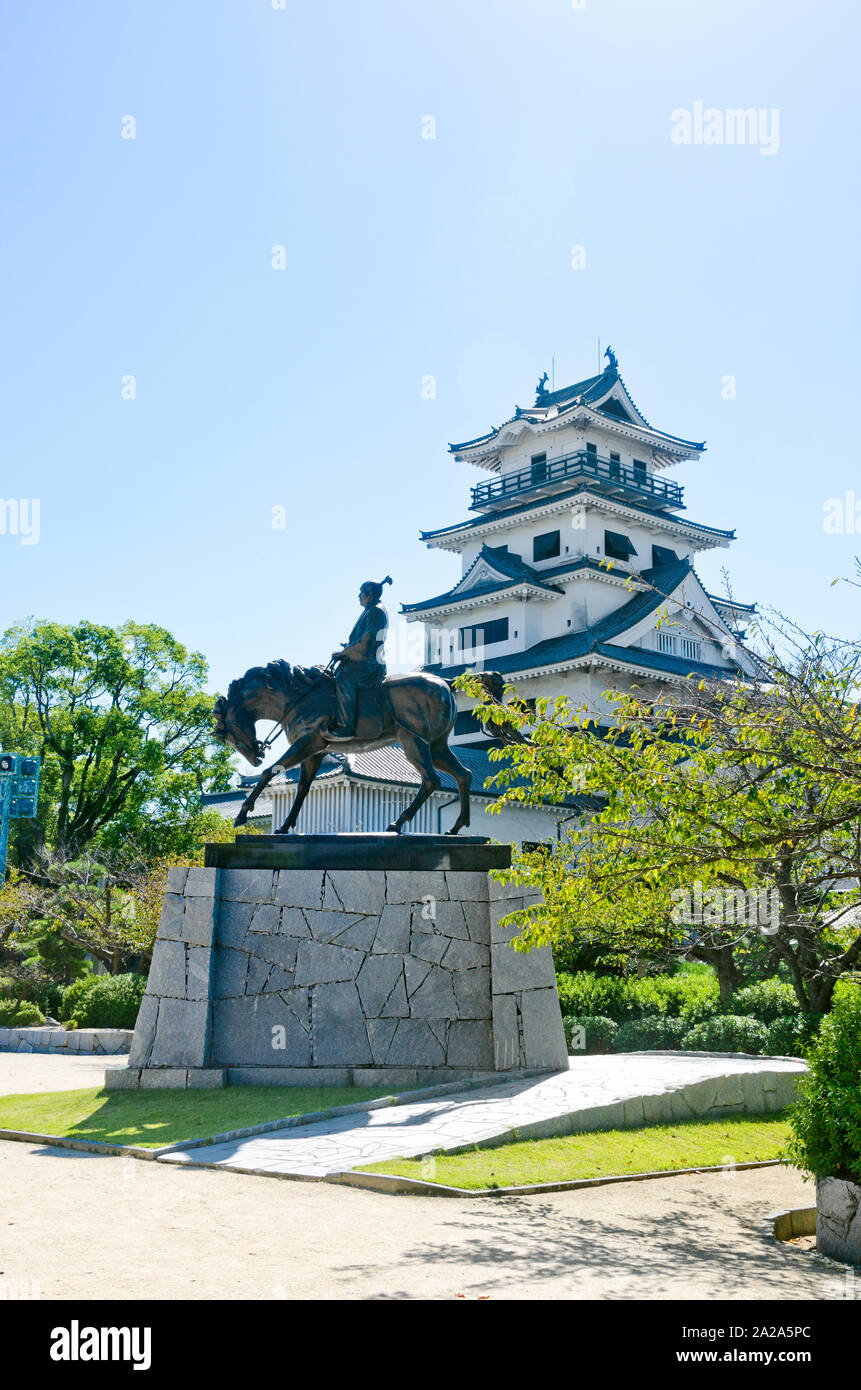 Imabari Schloss in Ehime, Shikoku, Japan. Stockfoto