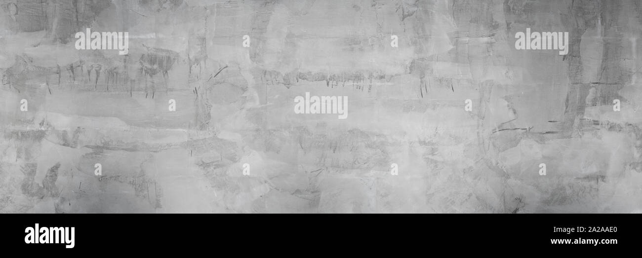 Textur von alten, grungy, grauer Beton oder Zement Wand für Hintergrund Stockfoto