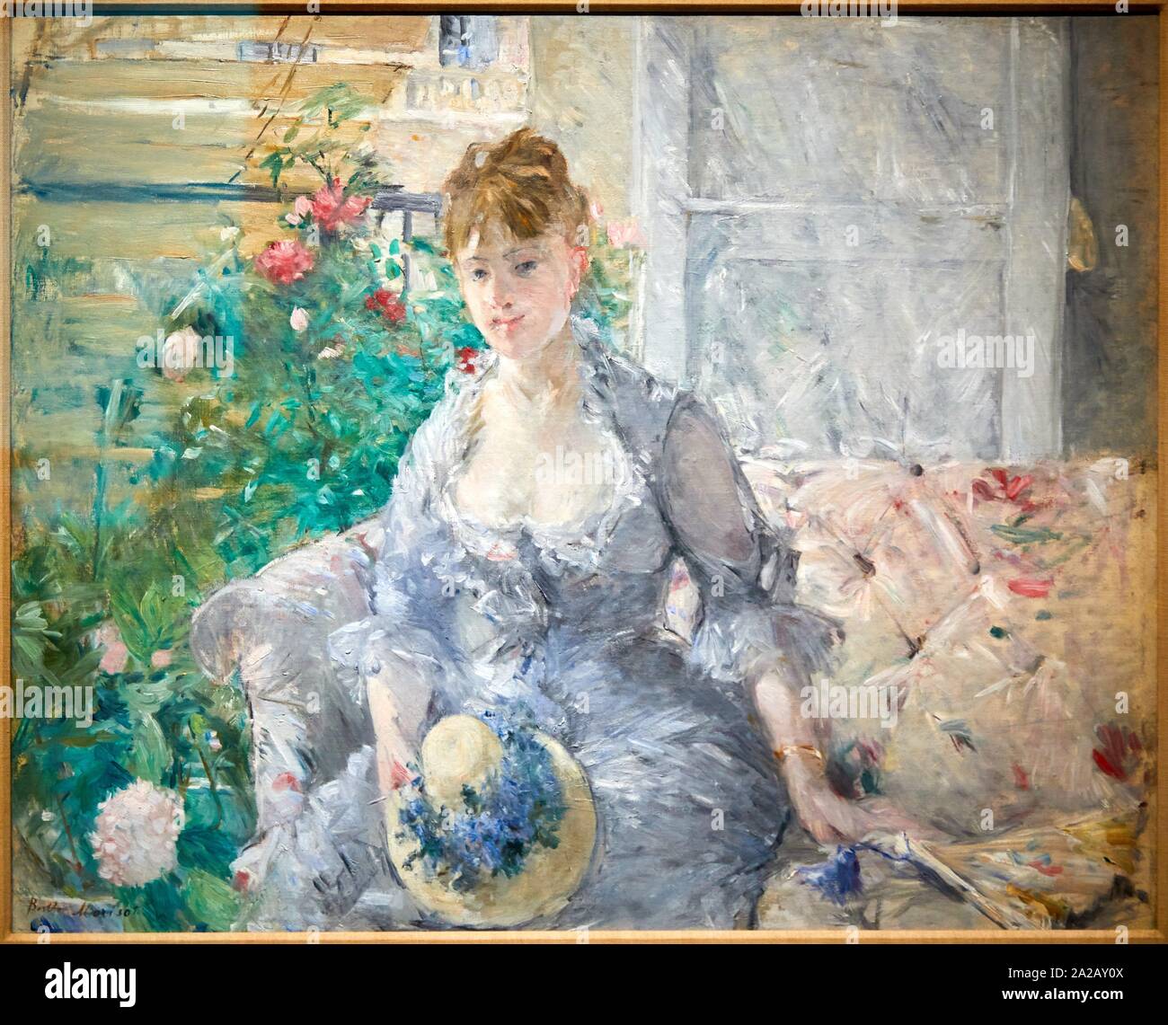 Kunstpostkarte Pechstein Das grüne Sofa
