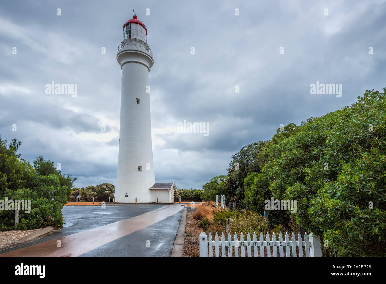 Split Point Lighthouse, Aireys Inlet, Great Ocean Road, Victoria, Australien Stockfoto