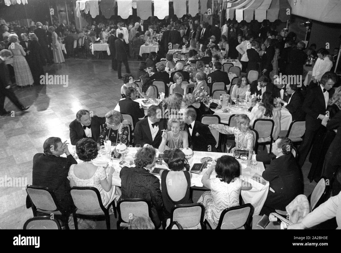 Die "Deutsche Film Ball" findet im "Bayerischen Hof" in München. Stockfoto