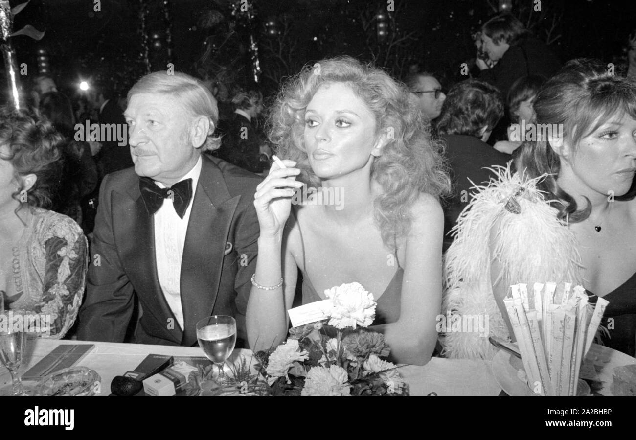 Die "Deutsche Film Ball" findet im "Bayerischen Hof" in München. Stockfoto