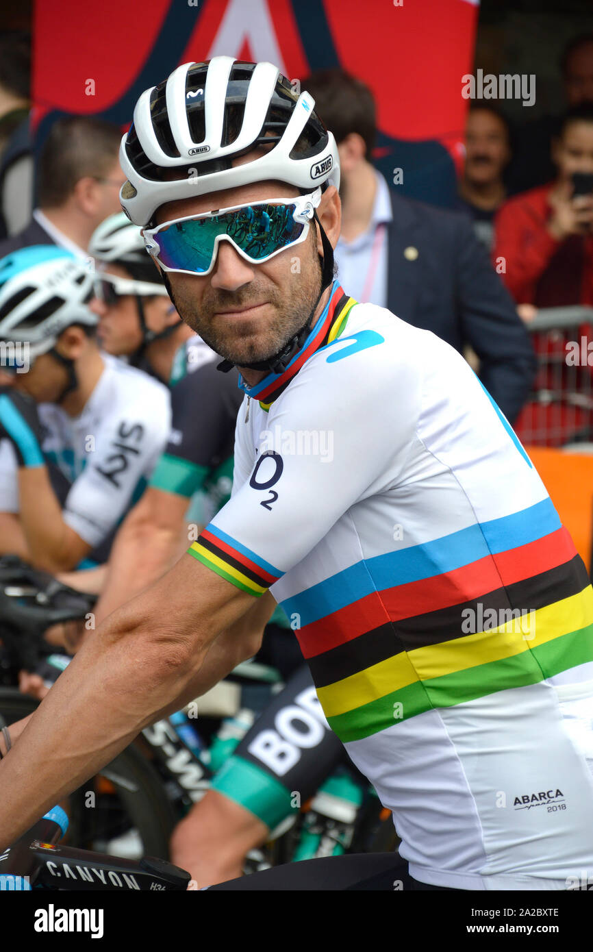 Alejandro Valverde 2018 Stockfoto