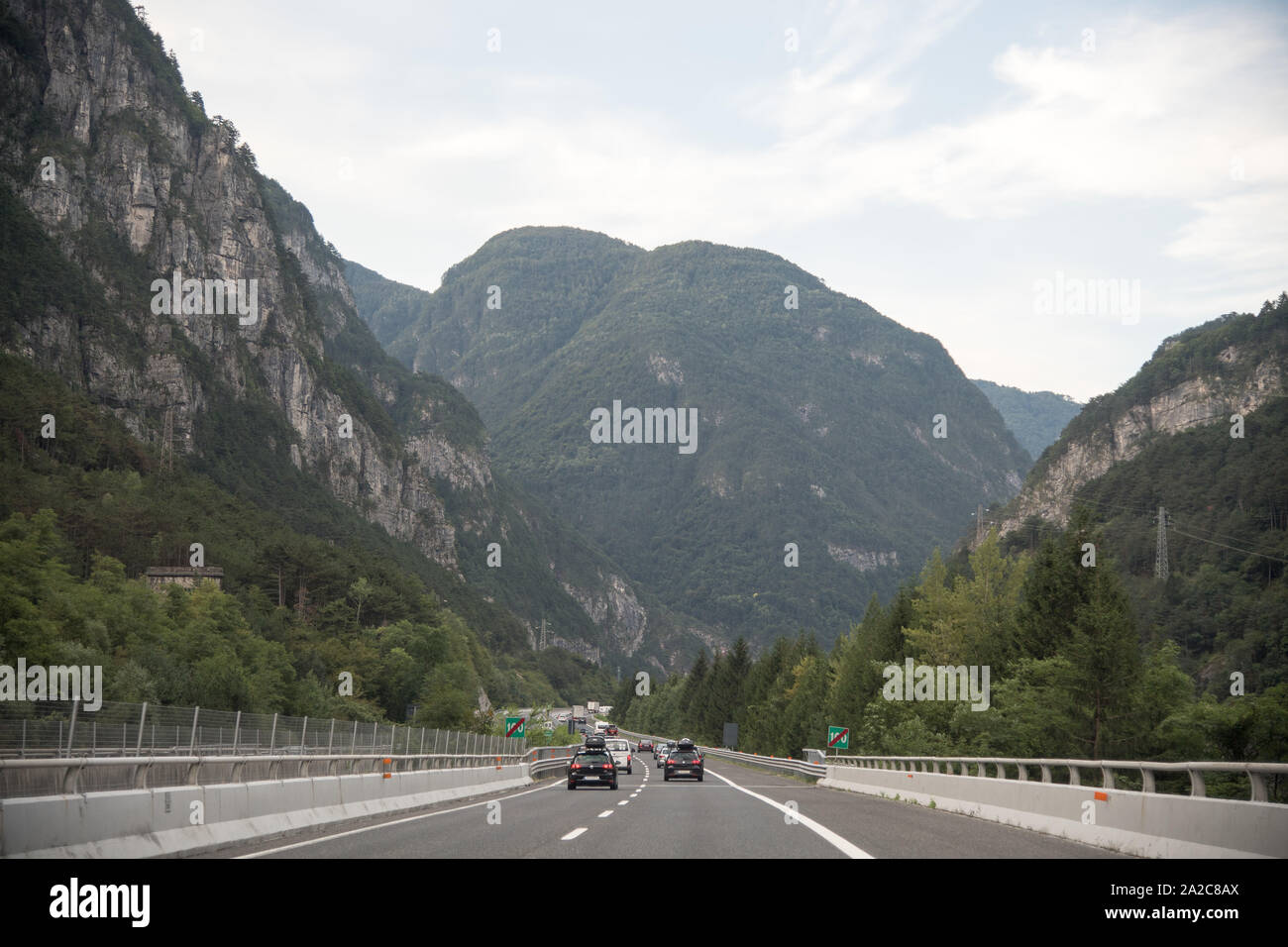 Autostrada AlpeAdriaA23 in der Region Friaul Julisch