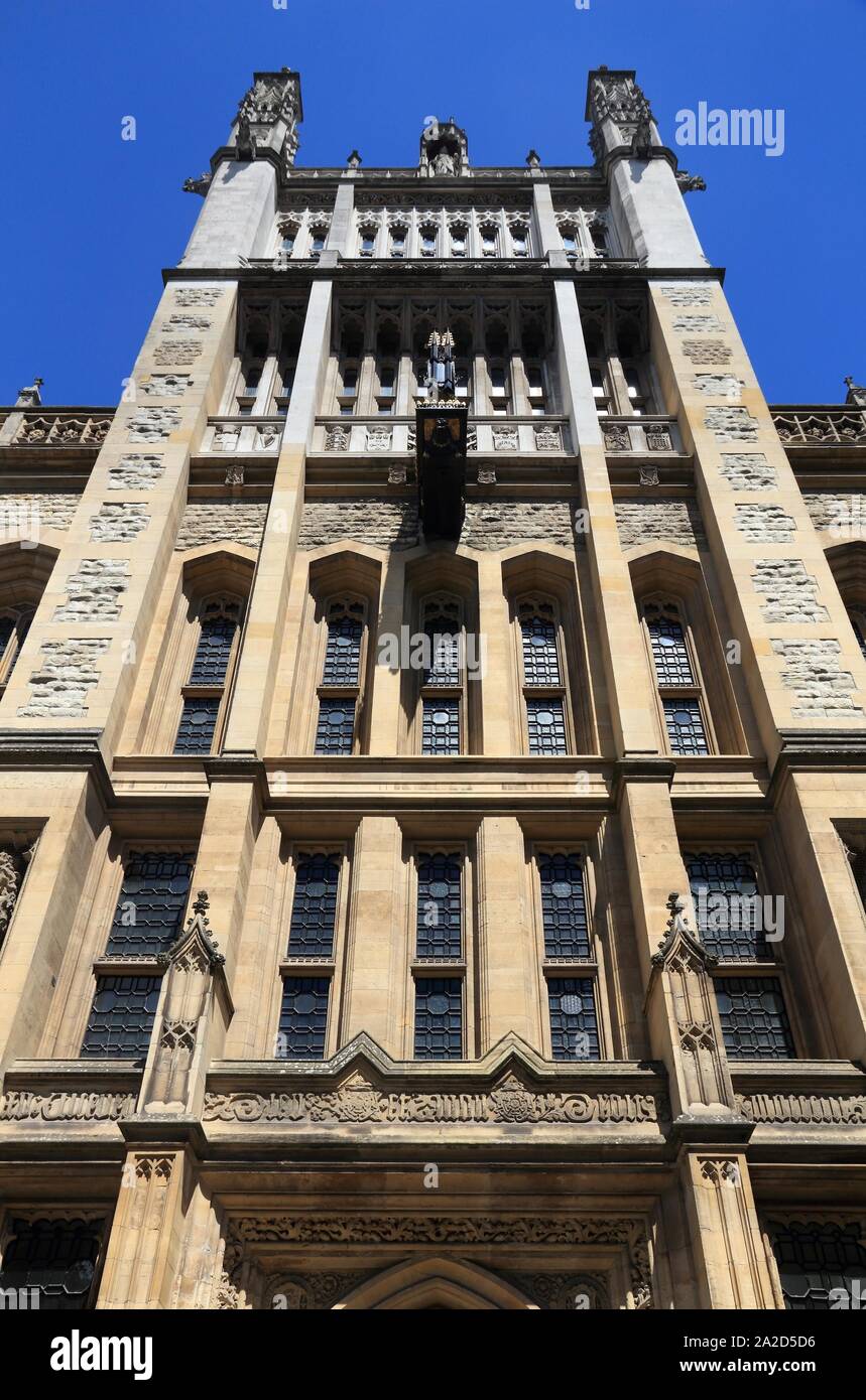 London, Großbritannien - Maughan Bibliothek des King's College in London. Stockfoto