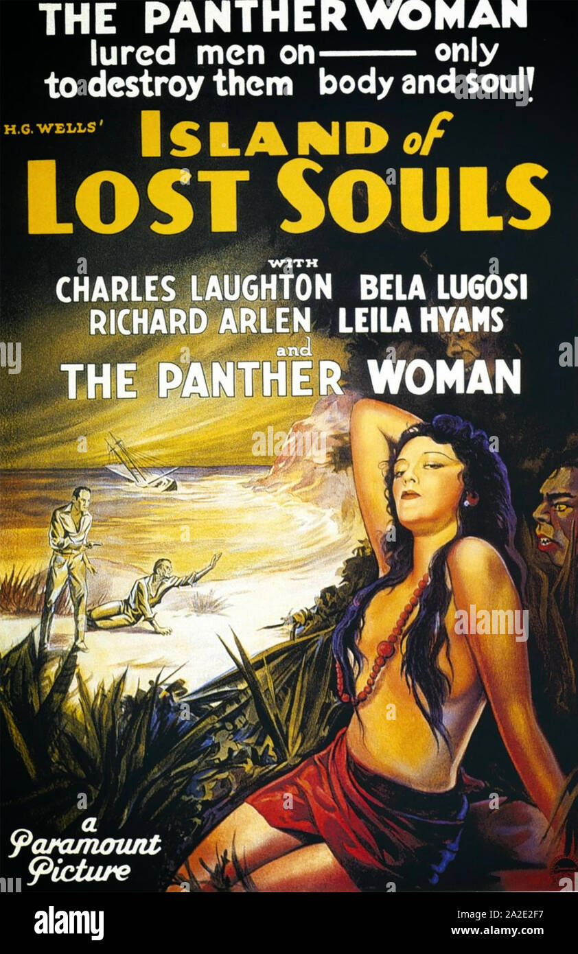 Insel der verlorenen Seelen 1932 Paramount Pictures Film mit Kathleen Burke Stockfoto