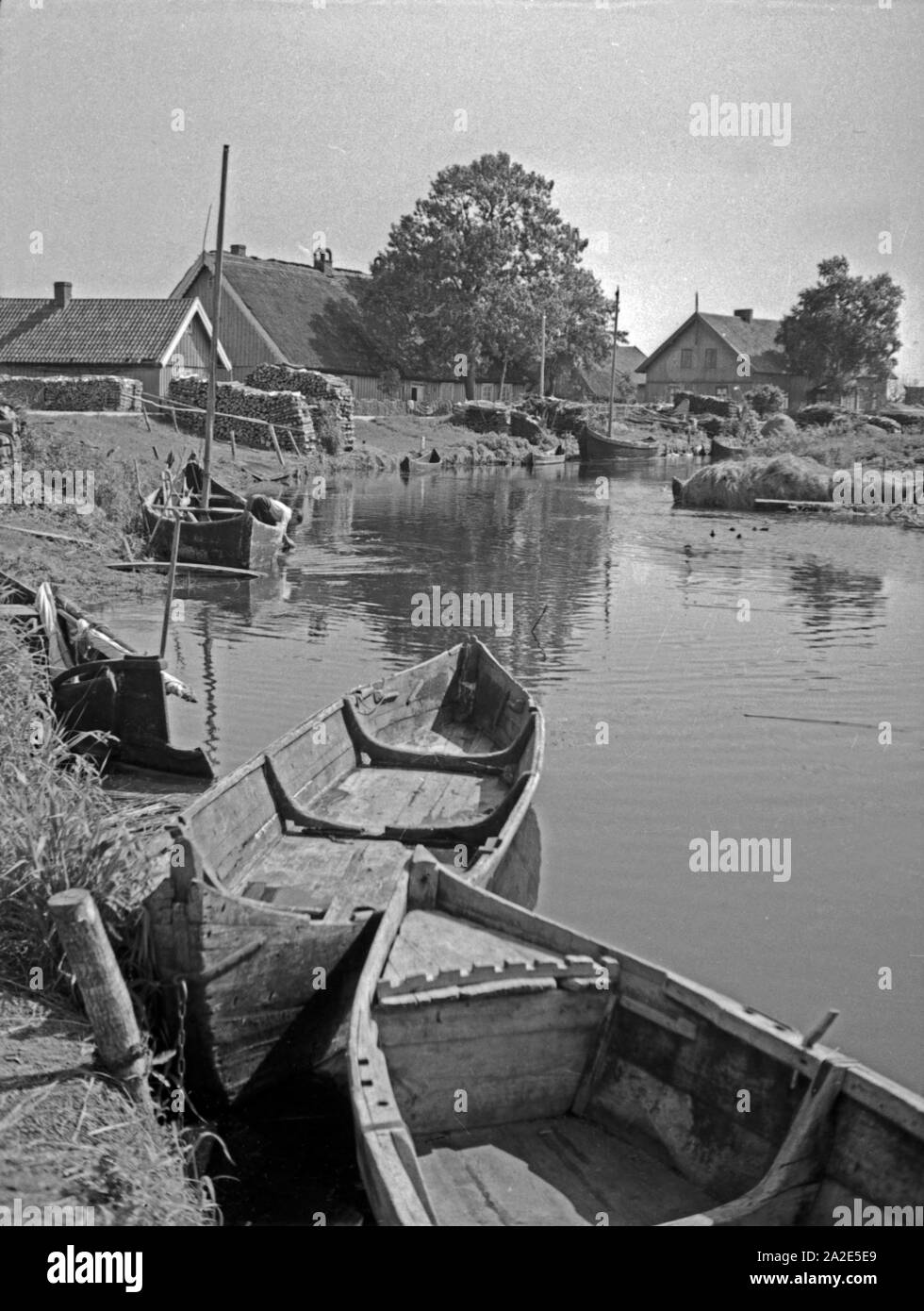 blick-ins-dorf-loye-im-memeldelta-ostpreu-en-1930er-jahre-blick-auf