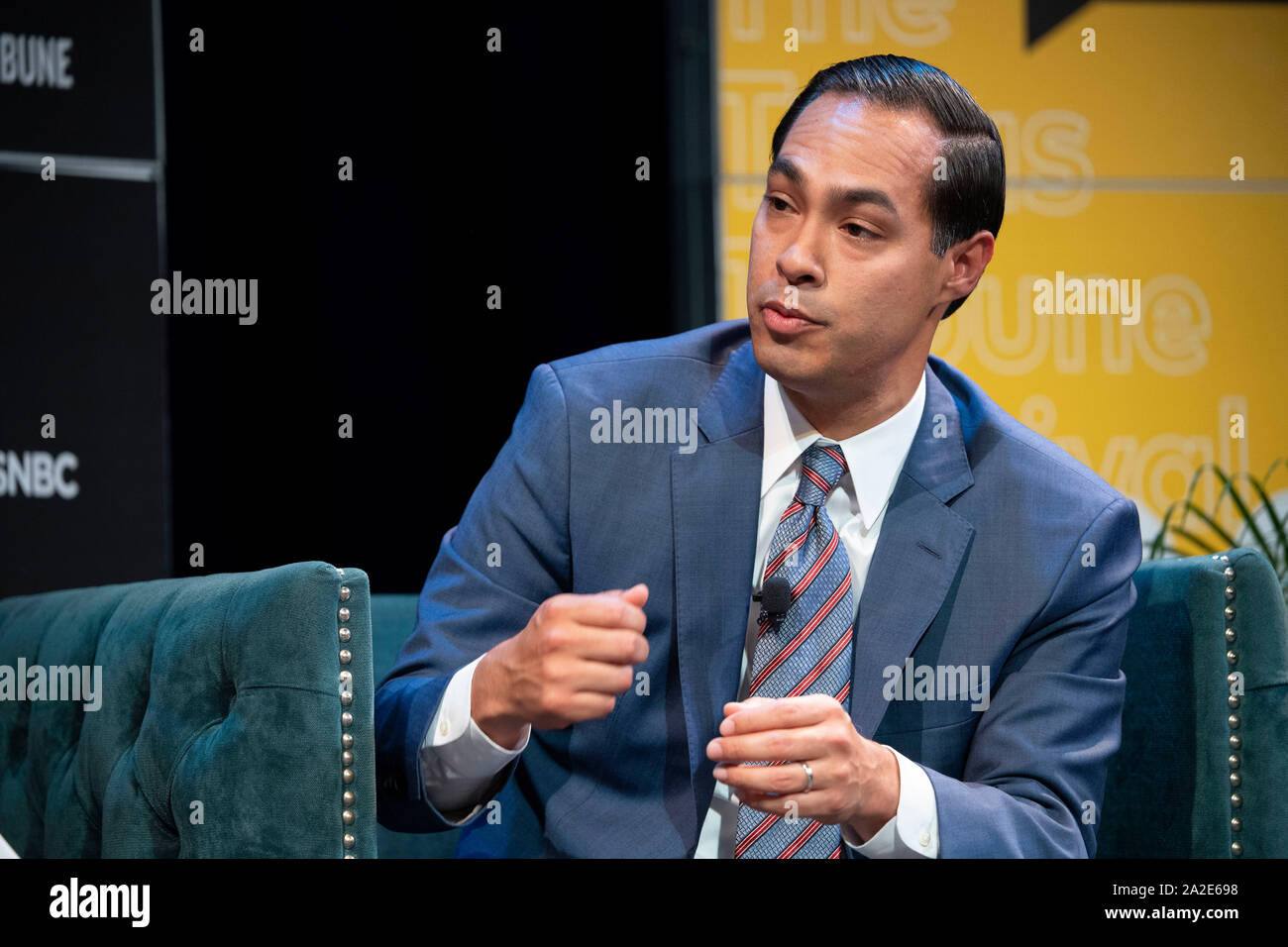 Demokratische Präsidentschaftskandidat Julian Castro von San Antonio