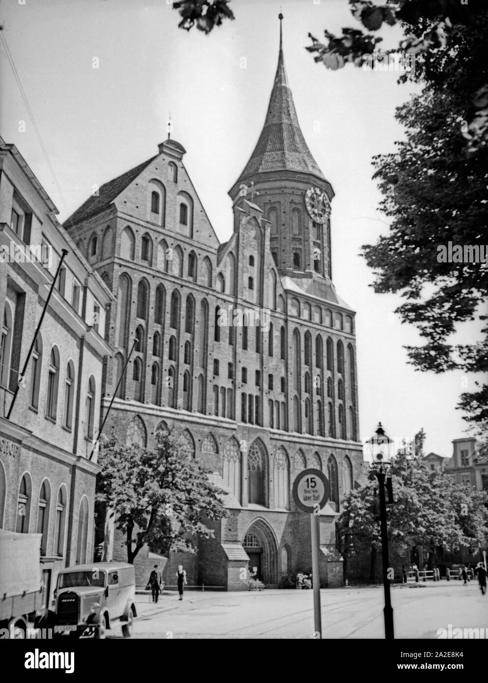 Der Dom in Königsberg, Ostpreußen 1930er Jahre. Dom zu Königsberg, Ostpreußen, 1930er Jahre. Stockfoto