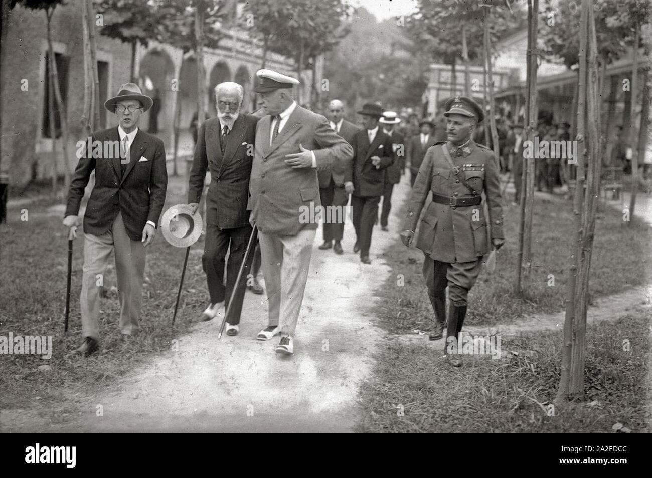 El General Miguel Primo de Rivera de San Sebastián (2 de 15) - Fondo Car-Kutxa Fototeka. Stockfoto