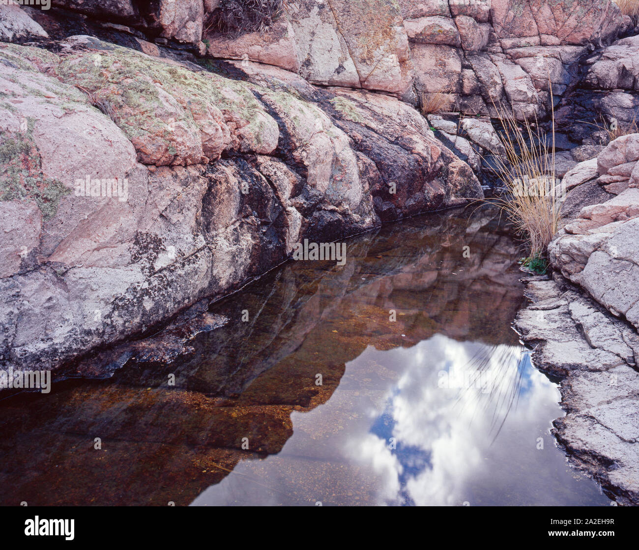 Monsun Cloud Reflexion Stockfoto