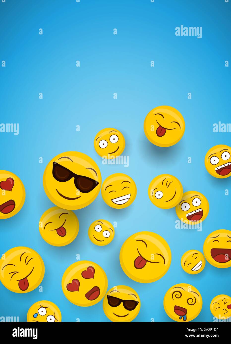 Smiley emoticon facial expression wink Stock-Vektorgrafiken kaufen - Alamy
