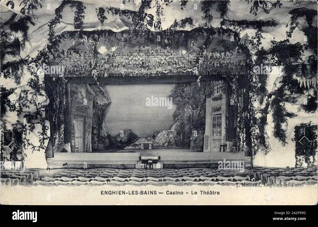 Enghien-les-Bains - Kasino - Le Theatre. Stockfoto