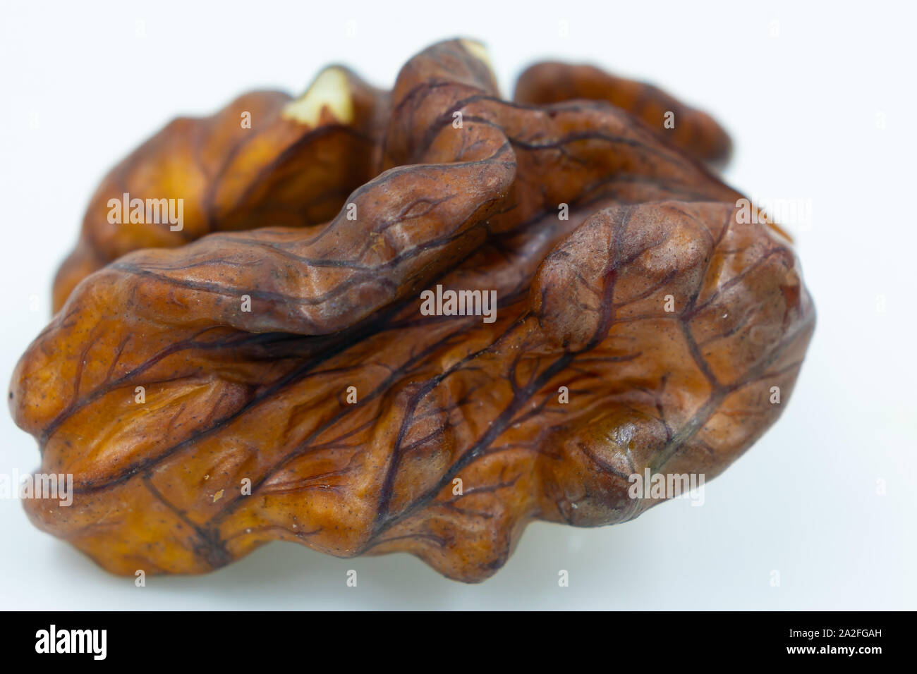 Nüsse enthalten gesunde Fette Stockfoto