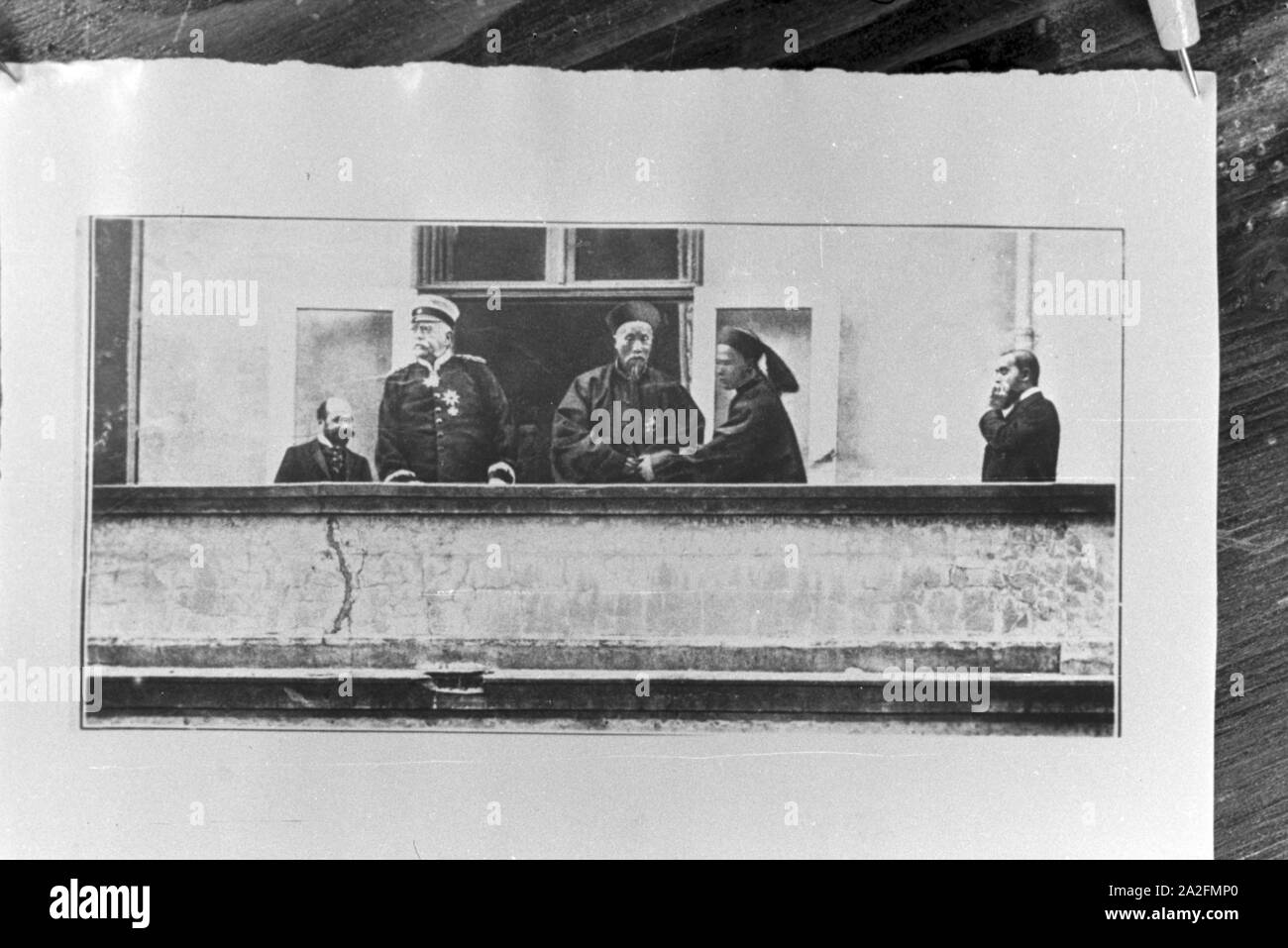 Reproduktionen alter Bilder und Fotografien, Deutschland 1930er Jahre. Reproduktionen von alten Bildern und Fotografien, Deutschland 1930. Stockfoto