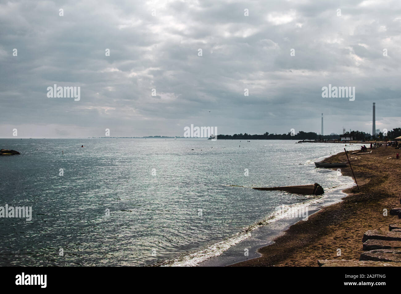 Die Strände in Toronto, Ontario, Kanada Stockfoto