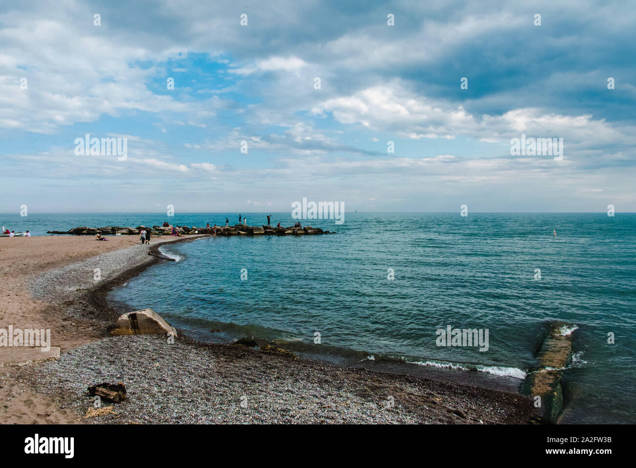 Die Strände in Toronto, Ontario, Kanada Stockfoto