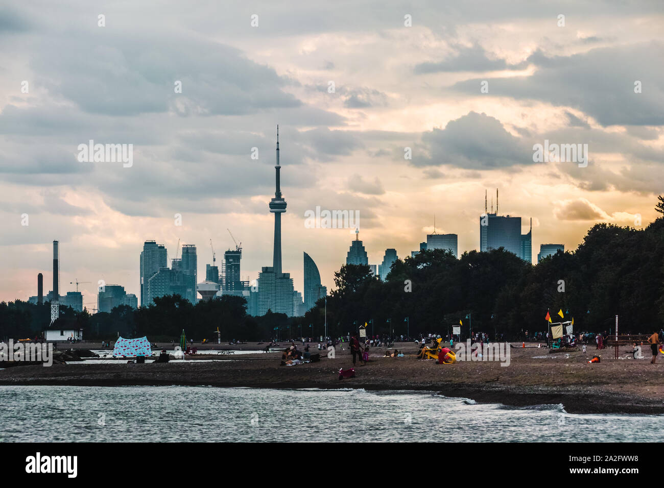 Skyline von Toronto, Ontario, Kanada Stockfoto