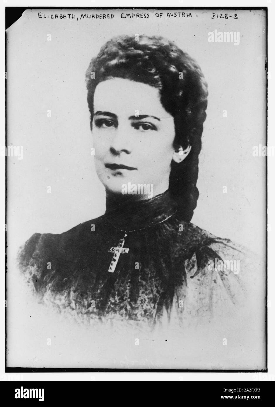 Elizabeth - ermordeten Kaiserin von Österreich Stockfoto