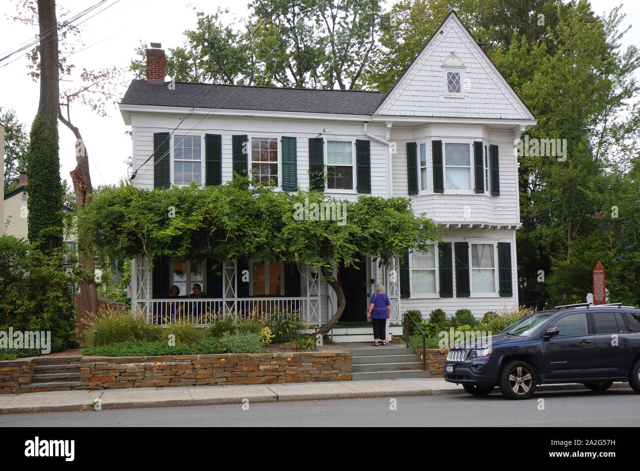 Edward Hopper House Museum & Study Centre, 82 North Broadway, Nyack, NY Stockfoto