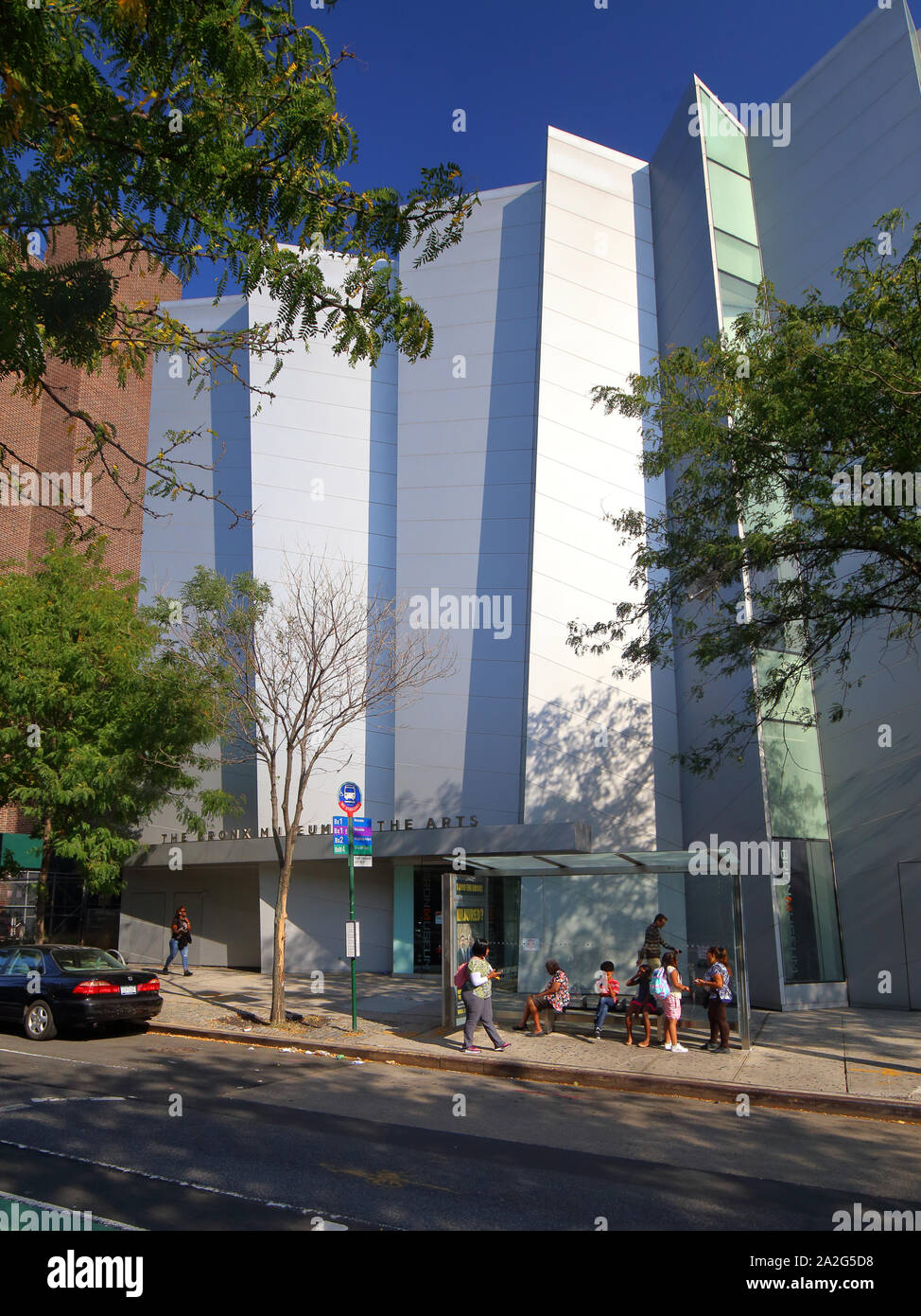 Die Bronx Museum der Künste, 1040 Grand Concourse, Bronx, NY Stockfoto