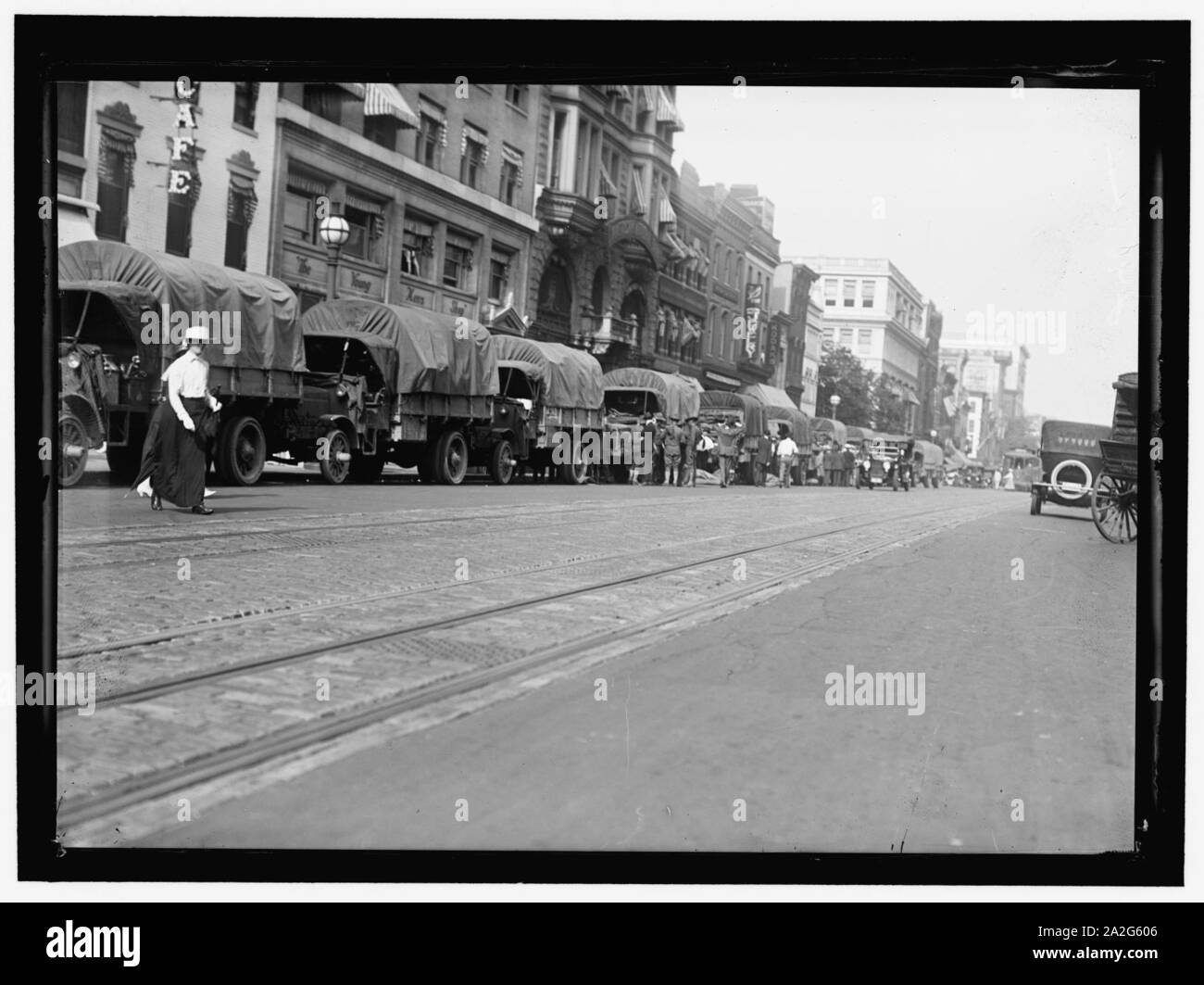 EMERGENCY FLEET CORPORATION. Verschieben Stockfoto