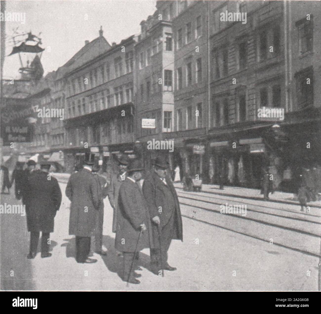 Emil Messing, Im Reiche der Pelze, Seite 236, Bilder vom Brühl. Stockfoto