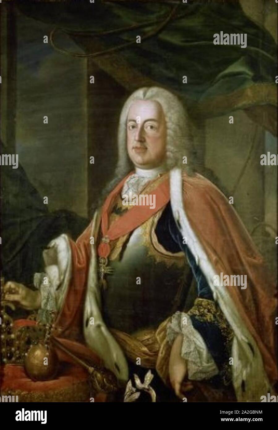 Kaiser Franz I. Frankfurt. Stockfoto
