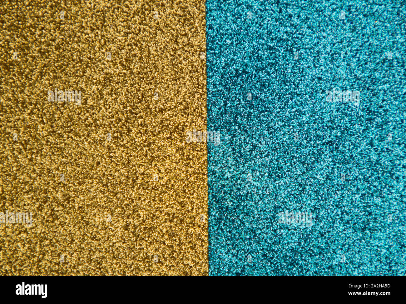 Blau und Gold Glitter Textur Abstract background - vertikale Linie Stockfoto