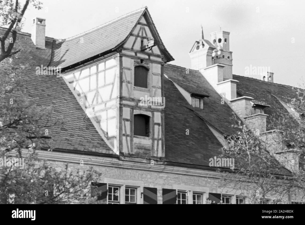 Heidenheim an der Brenz, Deutsches Reich 30er Jahre. Heidenheim an der Brenz, Deutschland 1930. Stockfoto