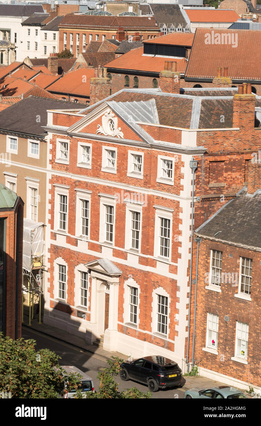 Georgian Townhouse, Fairfax House, York, North Yorkshire, England, Großbritannien Stockfoto