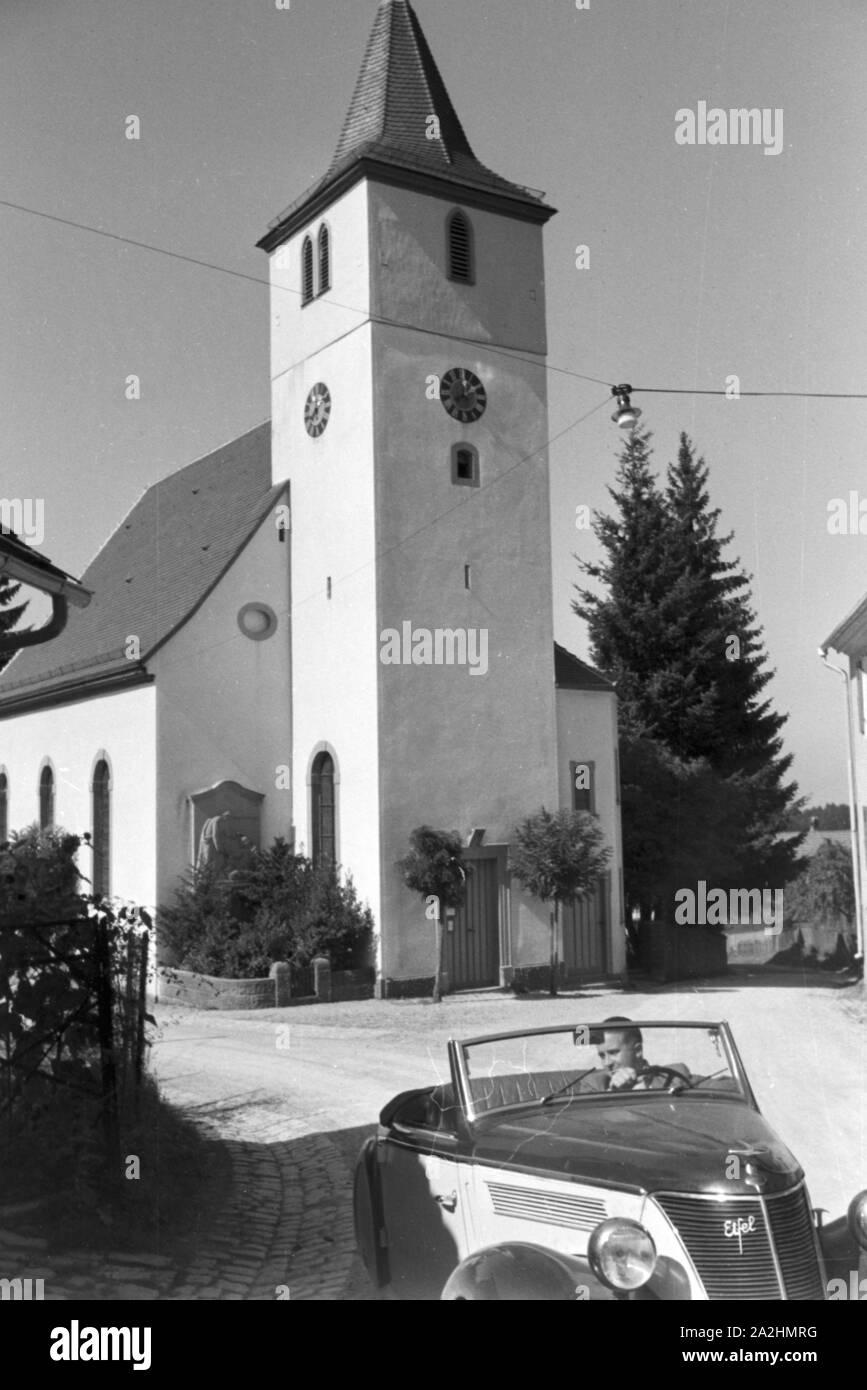 Urlaub im Schwarzwald, Deutsches Reich 30er Jahre. Urlaub im Schwarzwald, Deutschland der 1930er Jahre. Stockfoto