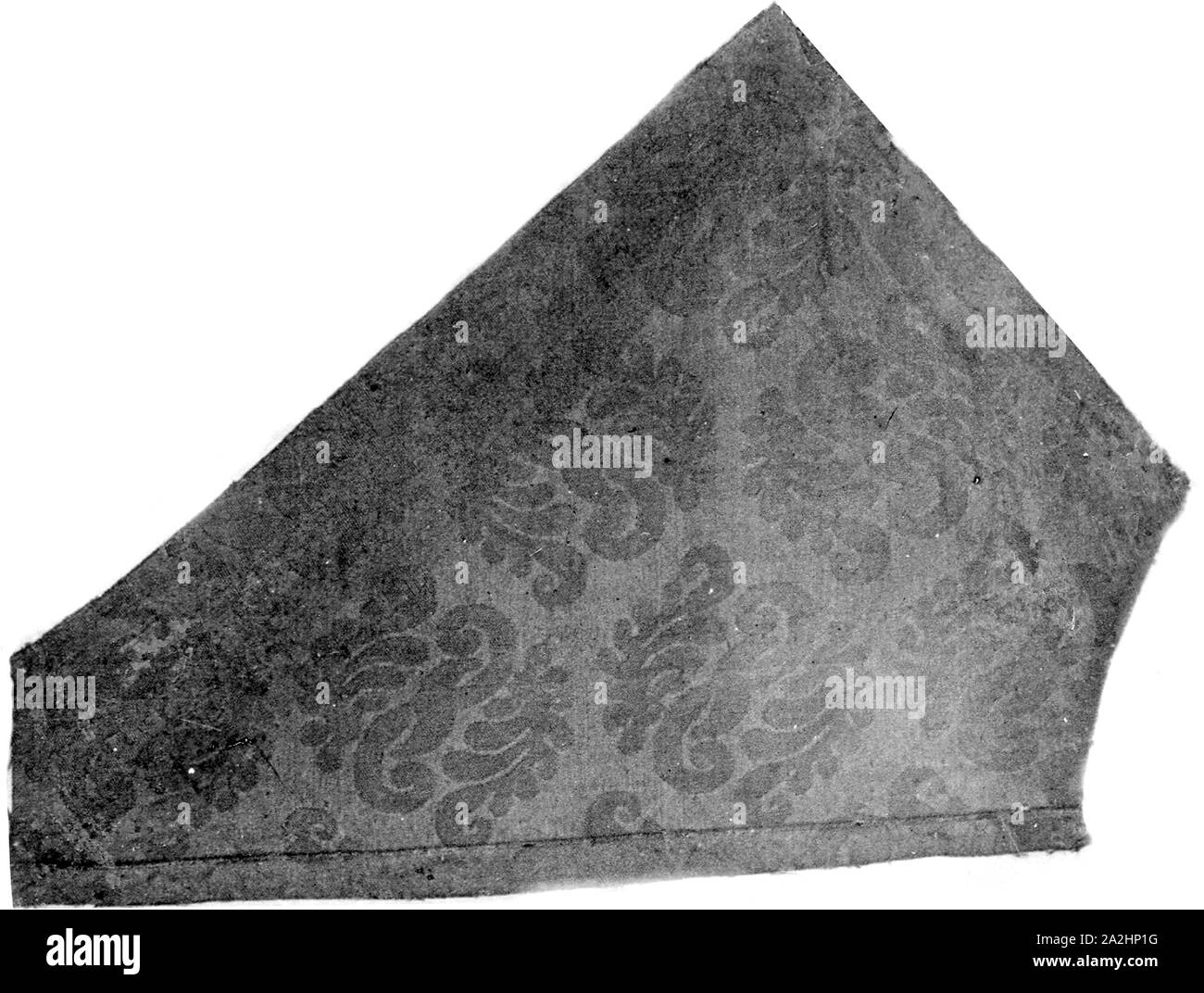 Fragment, Anfang des 17. Jahrhunderts, Italien, fancy Einfache satin Stockfoto