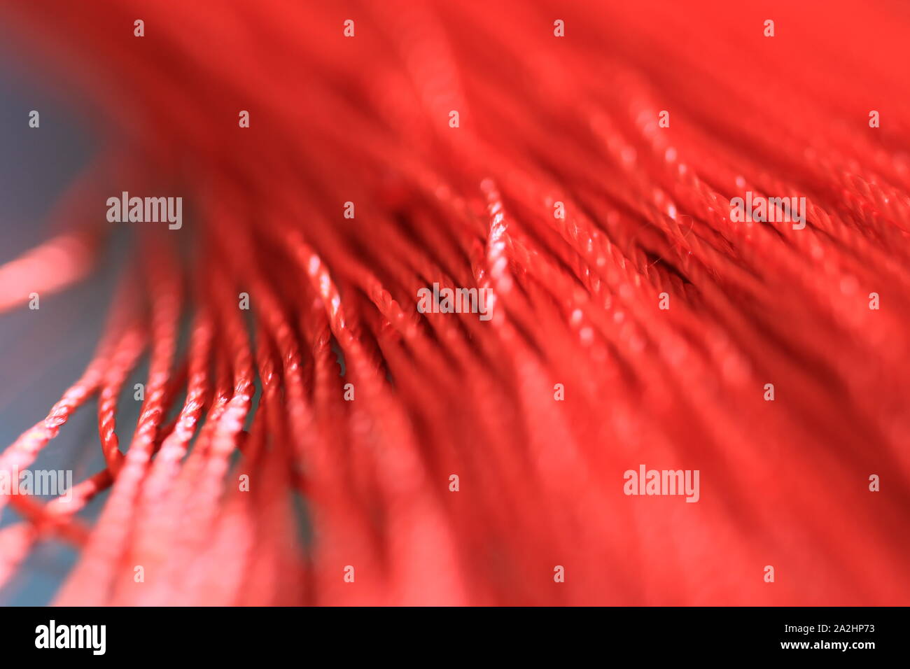 Red Strings chinesische Glück Stockfoto