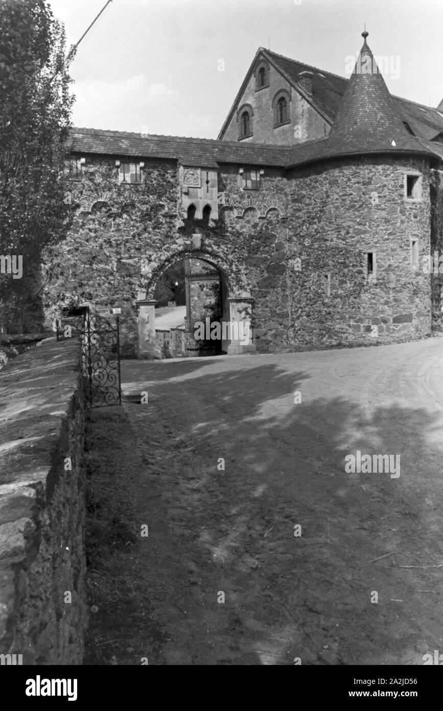 Eine Reise nach Görlitz; Deutsches Reich 30er Jahre. Eine Reise nach Görlitz, Deutschland 1930. Stockfoto