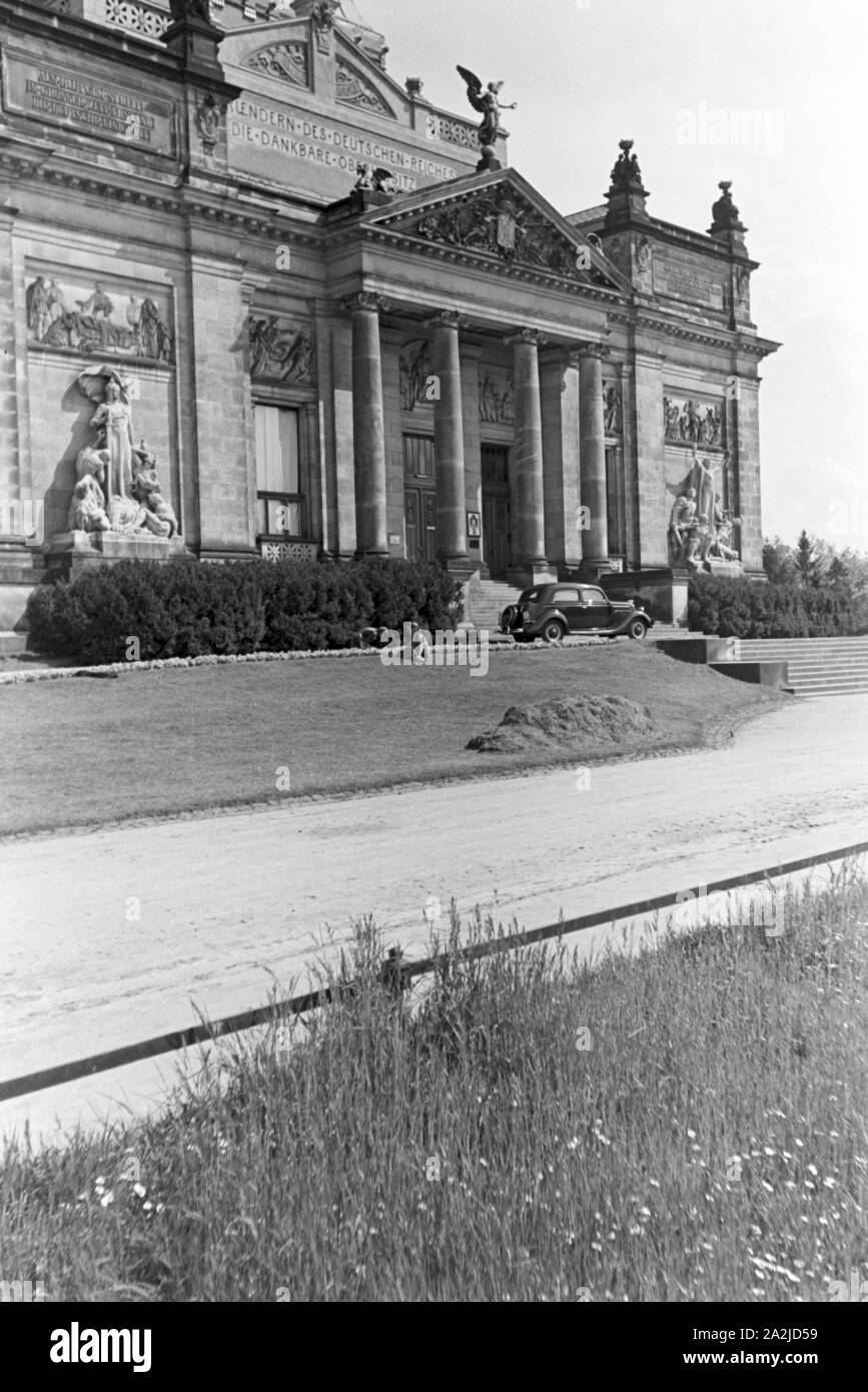 Eine Reise nach Görlitz; Deutsches Reich 30er Jahre. Eine Reise nach Görlitz, Deutschland 1930. Stockfoto
