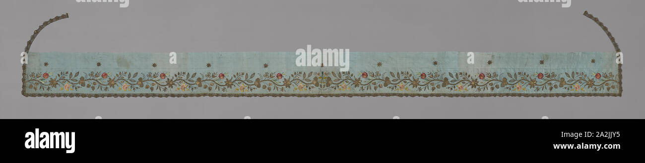 Panel, 19. Jahrhundert, Italien, 56,7 x 326,4 cm (22 1/4 x 128 1/2 in. Stockfoto