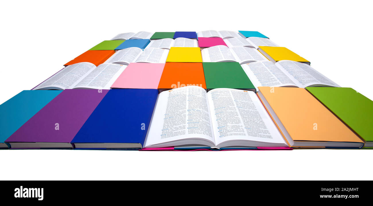 Lesen Farben ihr Leben! V7 Stockfoto