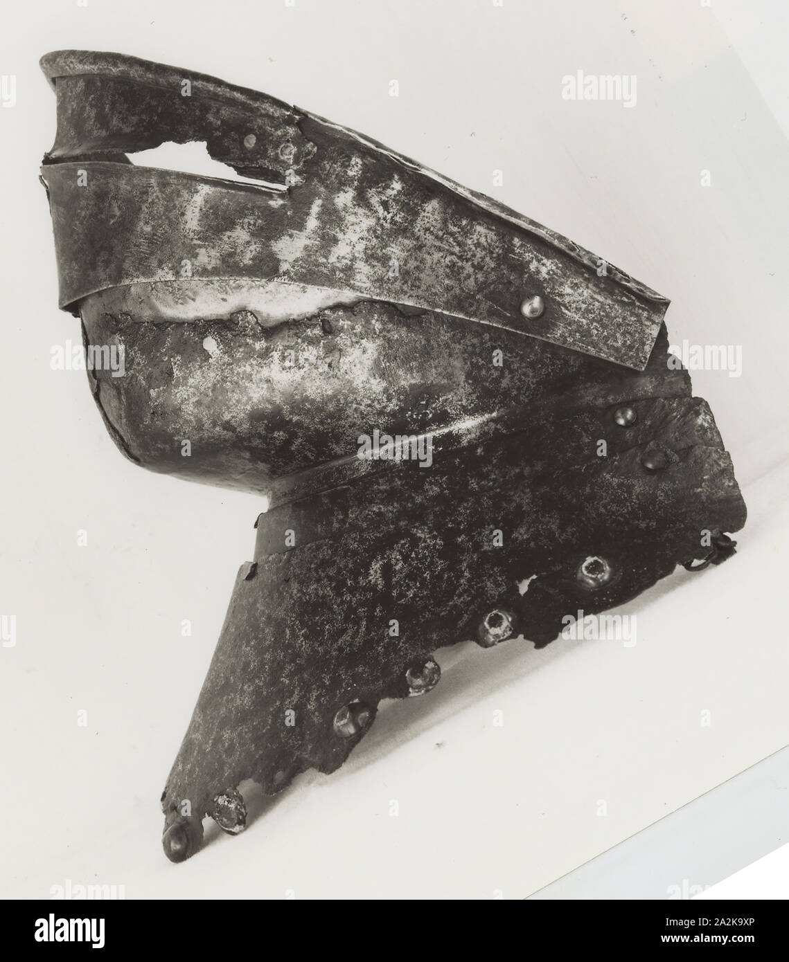 Gorget Platte für Bevor, C. 1500, Spanisch, Spanien, Stahl Stockfoto