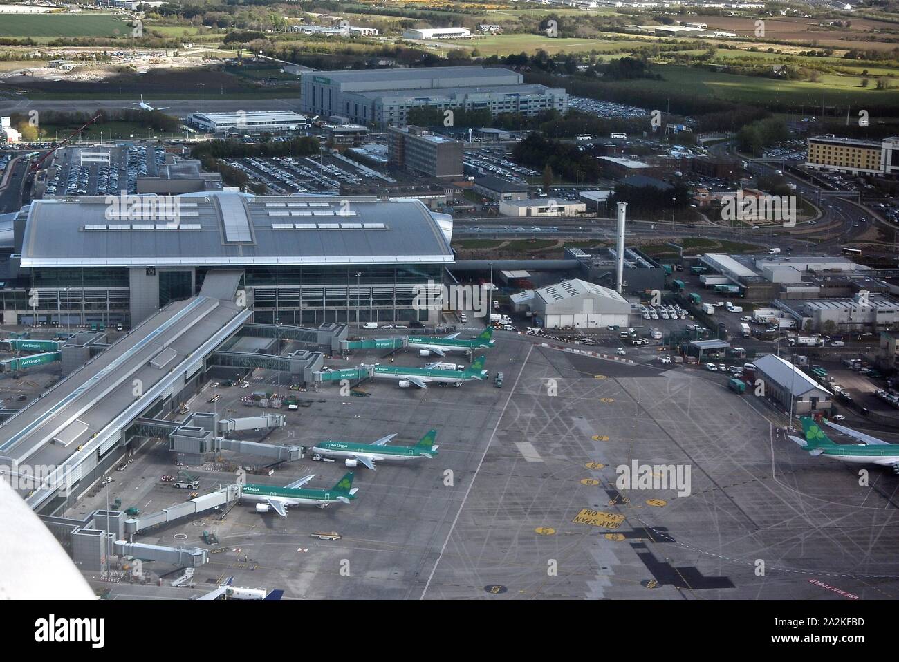 Irland, Dublin Airport Stockfoto