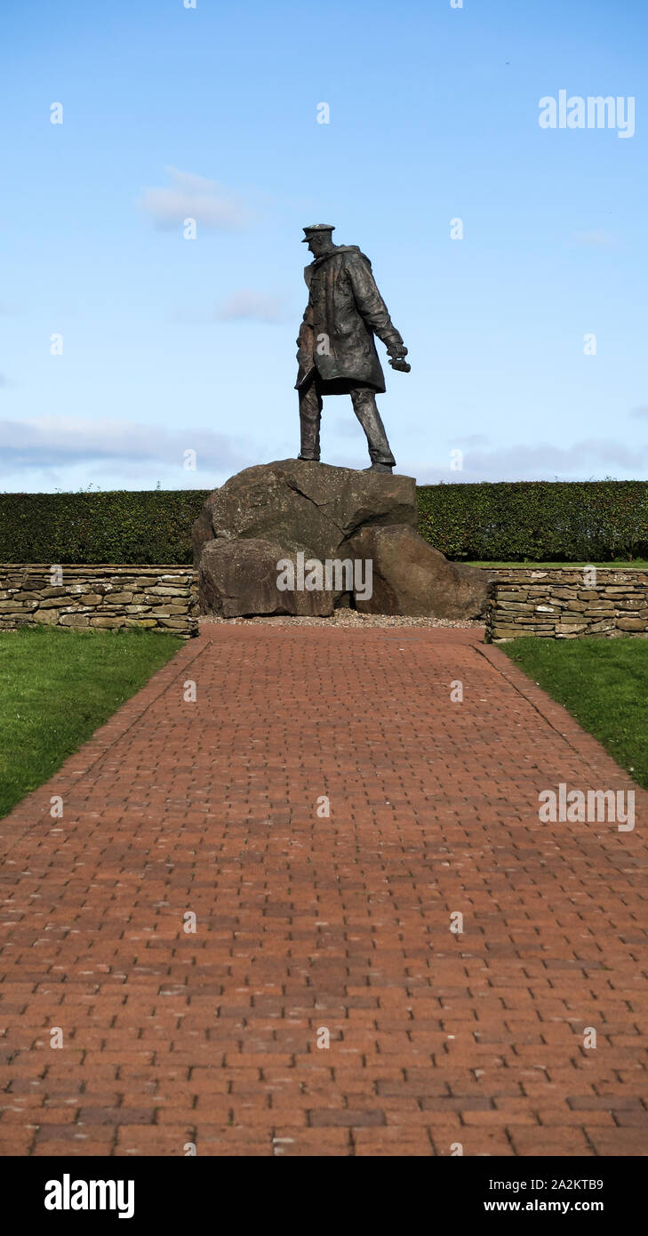 Denkmal für Oberstleutnant Sir Archibald David Stirling, DSO, OBE Stockfoto