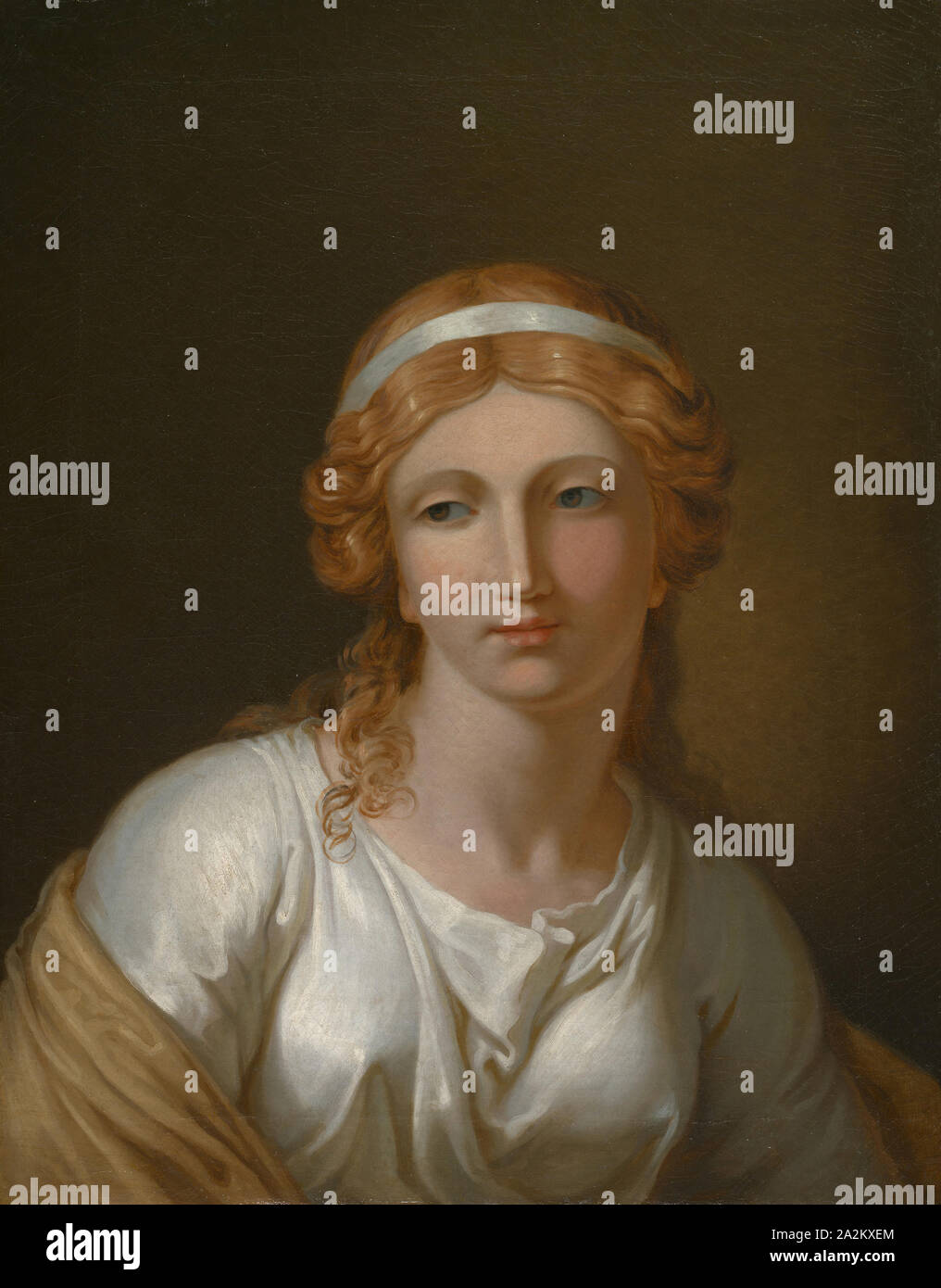 Helen, über 1787, Johann Heinrich Wilhelm Tischbein, Deutsch, 1751 - 1829, Deutschland, Öl auf Leinwand, 63,4 × 49,6 cm (24 15/16 x 19 9/16 Zoll Stockfoto