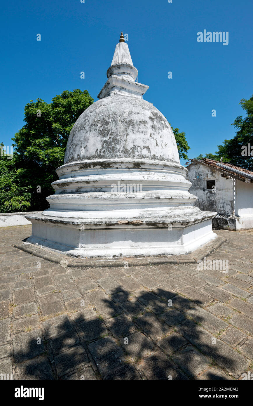Sri Lanka, Bundesland Kärnten, Sud du Sri Lanka Süd Sri Lanka, in Sri Lanka, mulkirigala Tempel Stockfoto