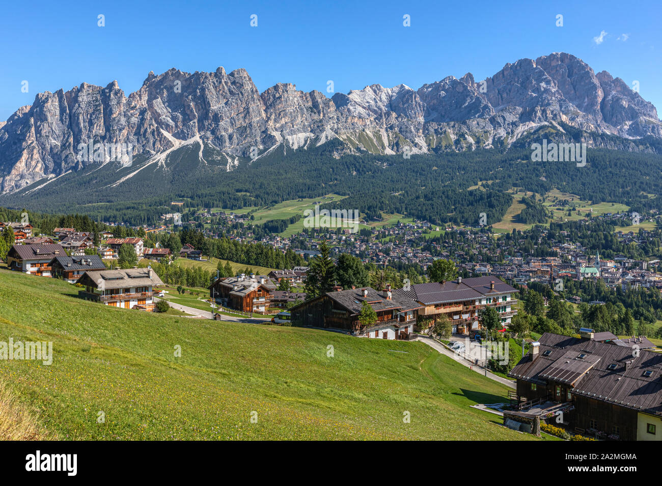 Crotina d'Ampezzo, Venetien, Italien, Europa Stockfoto