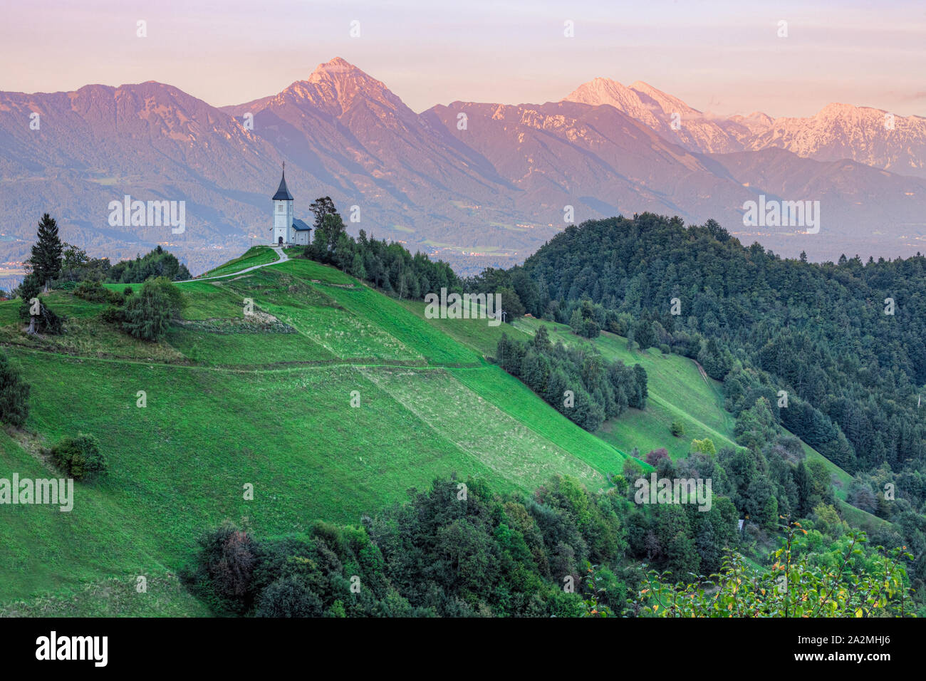 Jamnik, Obere Krain, Slowenien, Europa Stockfoto