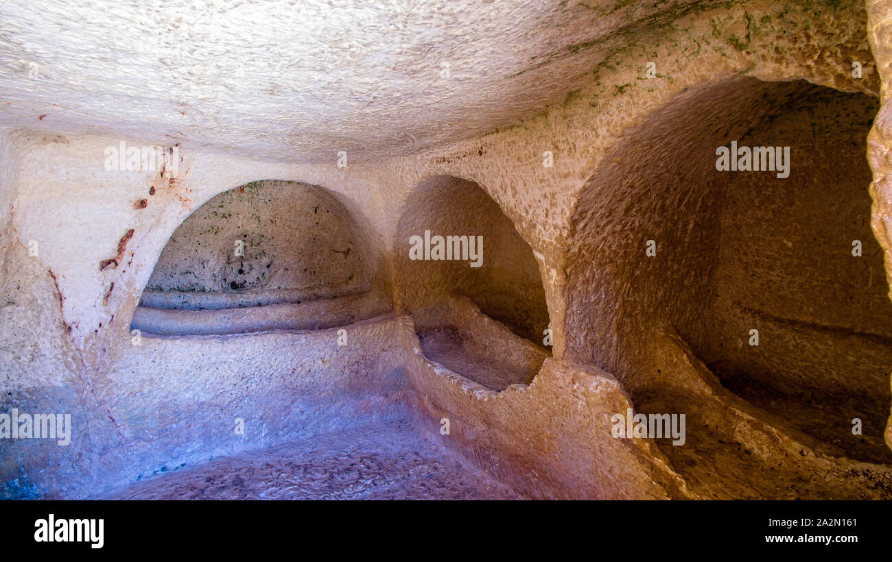 Pirin Ruinen. Perre antik Kenti, einer kleinen Stadt von Kommagene Königreich. Adiyaman. Türkei Stockfoto