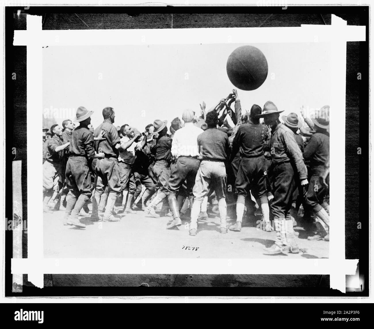 Drücken Sie die Kugel, U.S.A Stockfoto