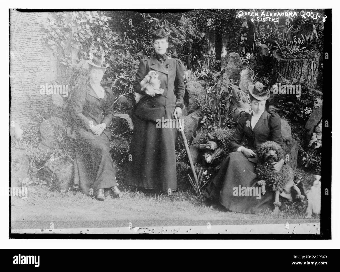 Queen Alexandra & Schwestern Stockfoto