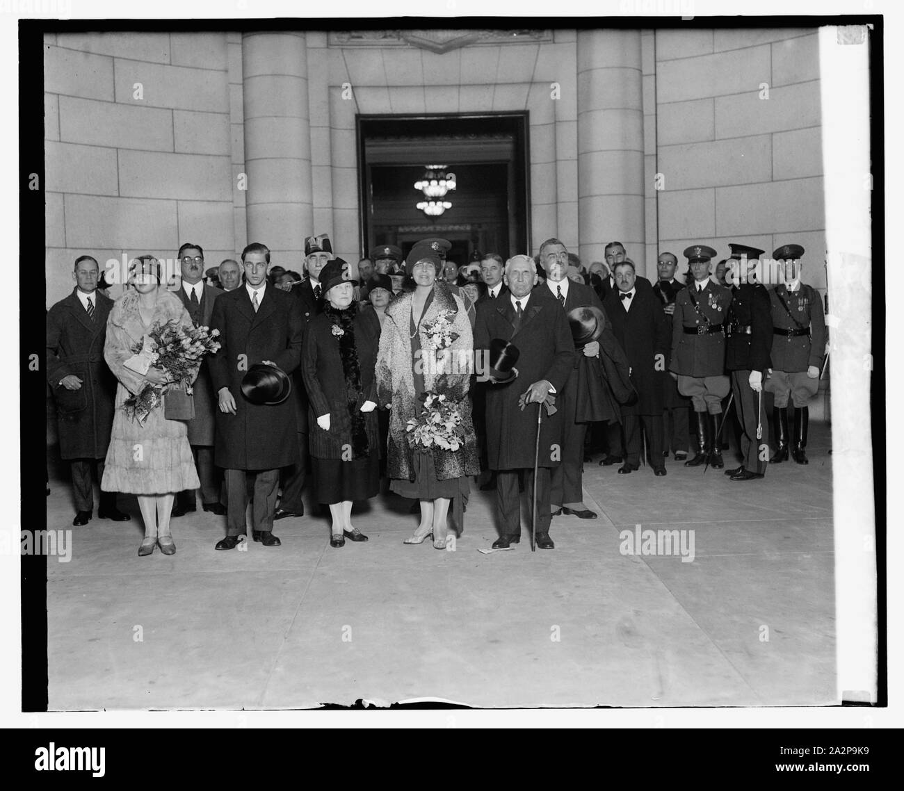 Königin Marie am Bahnhof, 10/18/26 Stockfoto